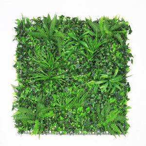 Artificial Hedges Panels Faux Square Green Leaves